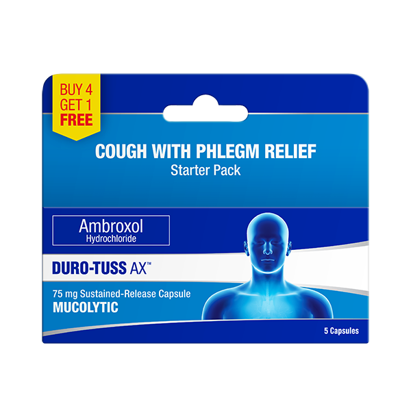 Ambroxol Hydrochloride (DURO-TUSS<sup>®</sup> AX) 75mg Sustained-Release Capsule